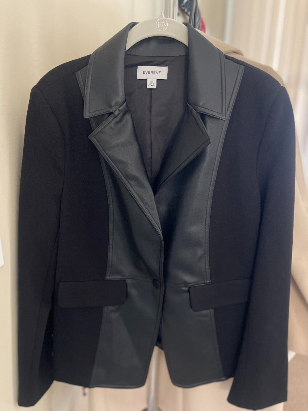 Evereve- Kaiya Mixed Media Blazer